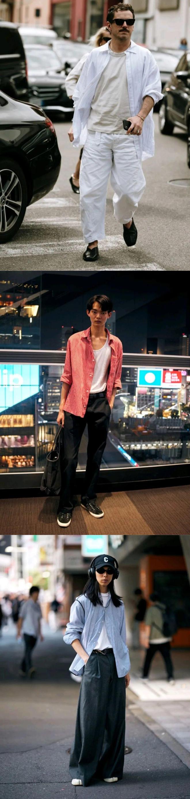 2025春夏流行条纹衬衫利落干练也有经典(图18)